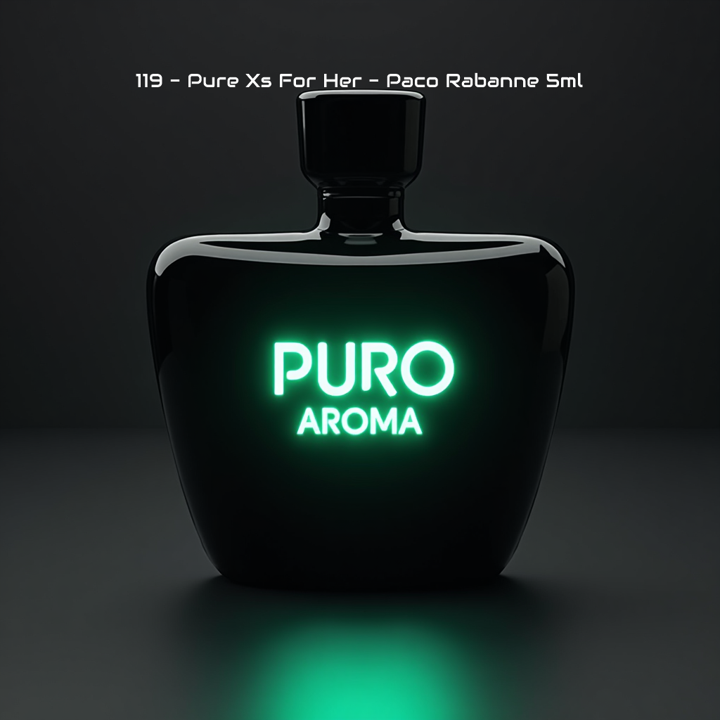 Perfume Nº 119 Femenino - Oriental Floral - Paco Rabanne Pure Xs For Her - Vainilla, Ylang-Ylang, Dulce, Popcorn, Ámbar