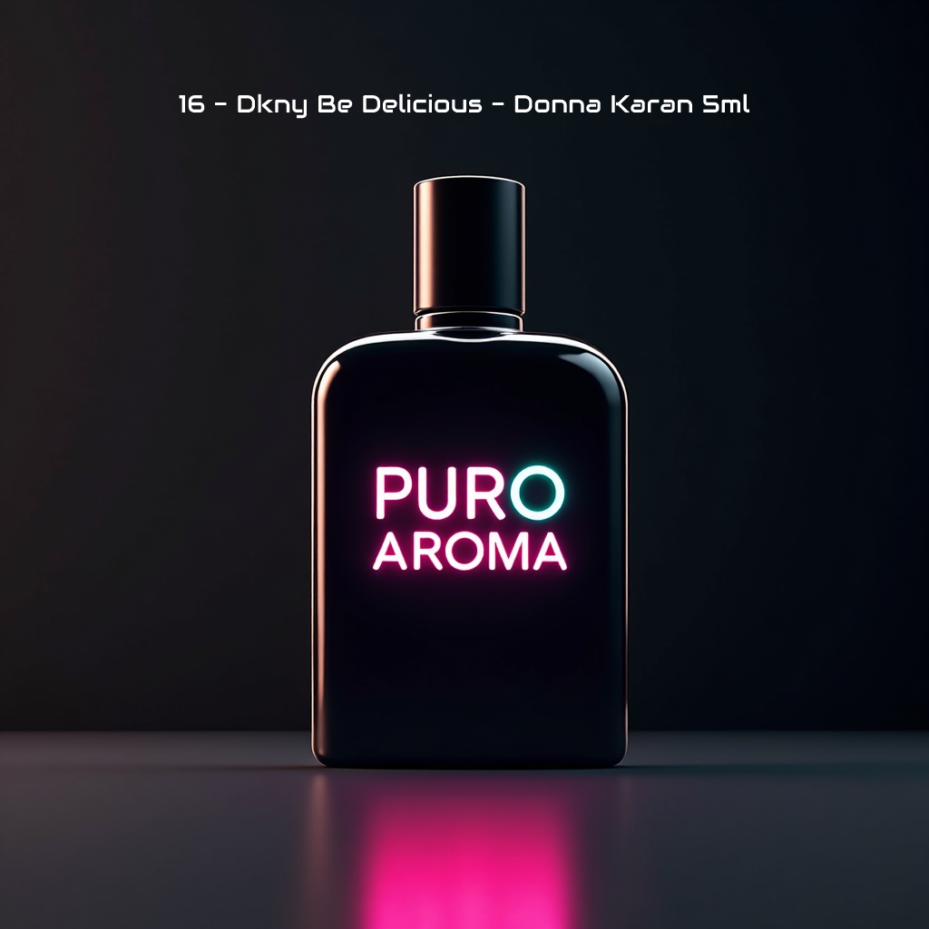 Perfume Nº 16 Femenino - Floral Frutal - Donna Karan Dkny Be Delicious - Cítrico, Amaderado, Fresco, Aromático, Afrutado