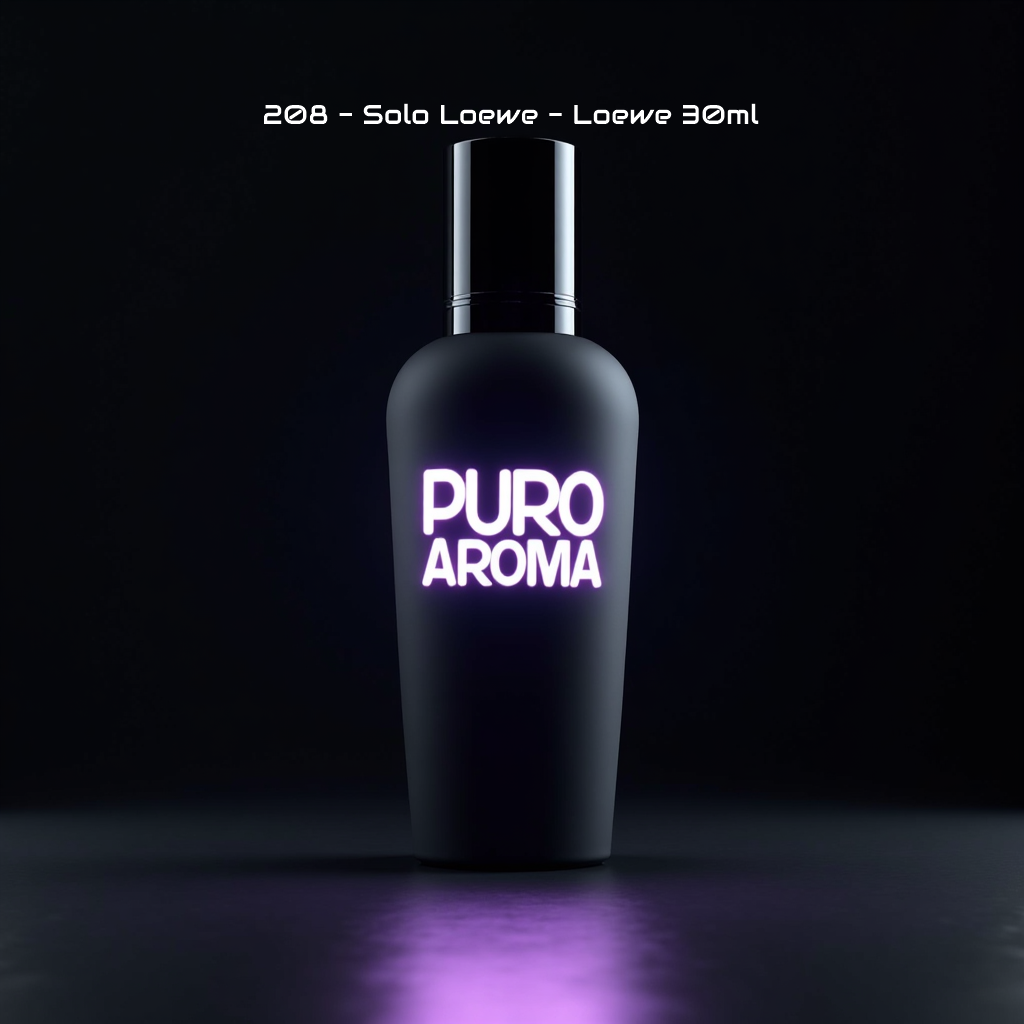 Perfume Nº 208 Masculino - Oriental - Loewe Solo Loewe - Amaderado, Aromático, Cítrico, Cálido Especiado, Afrutado