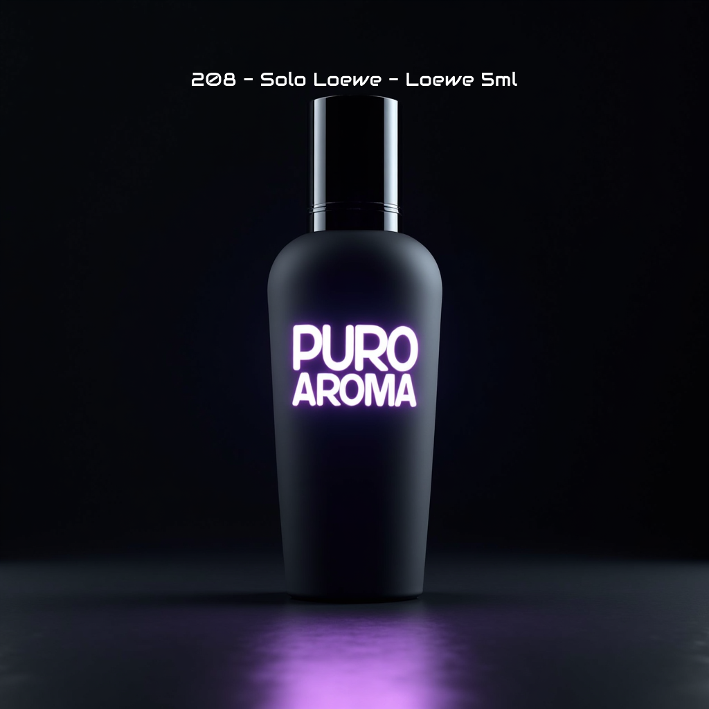 Perfume Nº 208 Masculino - Oriental - Loewe Solo Loewe - Amaderado, Aromático, Cítrico, Cálido Especiado, Afrutado