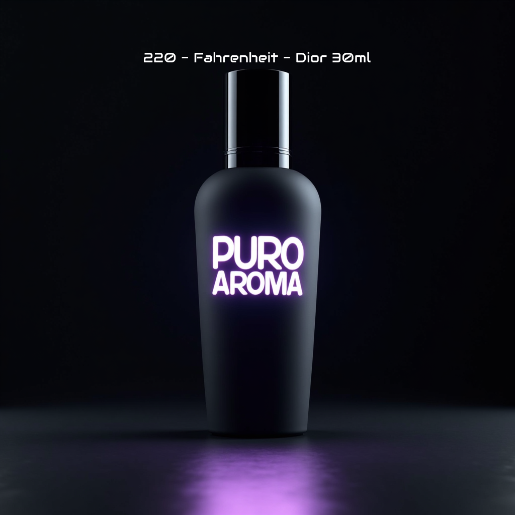 Perfume Nº 220 Masculino - Almizcle Floral Amaderado - Dior Fahrenheit - Cuero, Amaderado, Especiado Fresco, Nuez moscada, Aromático