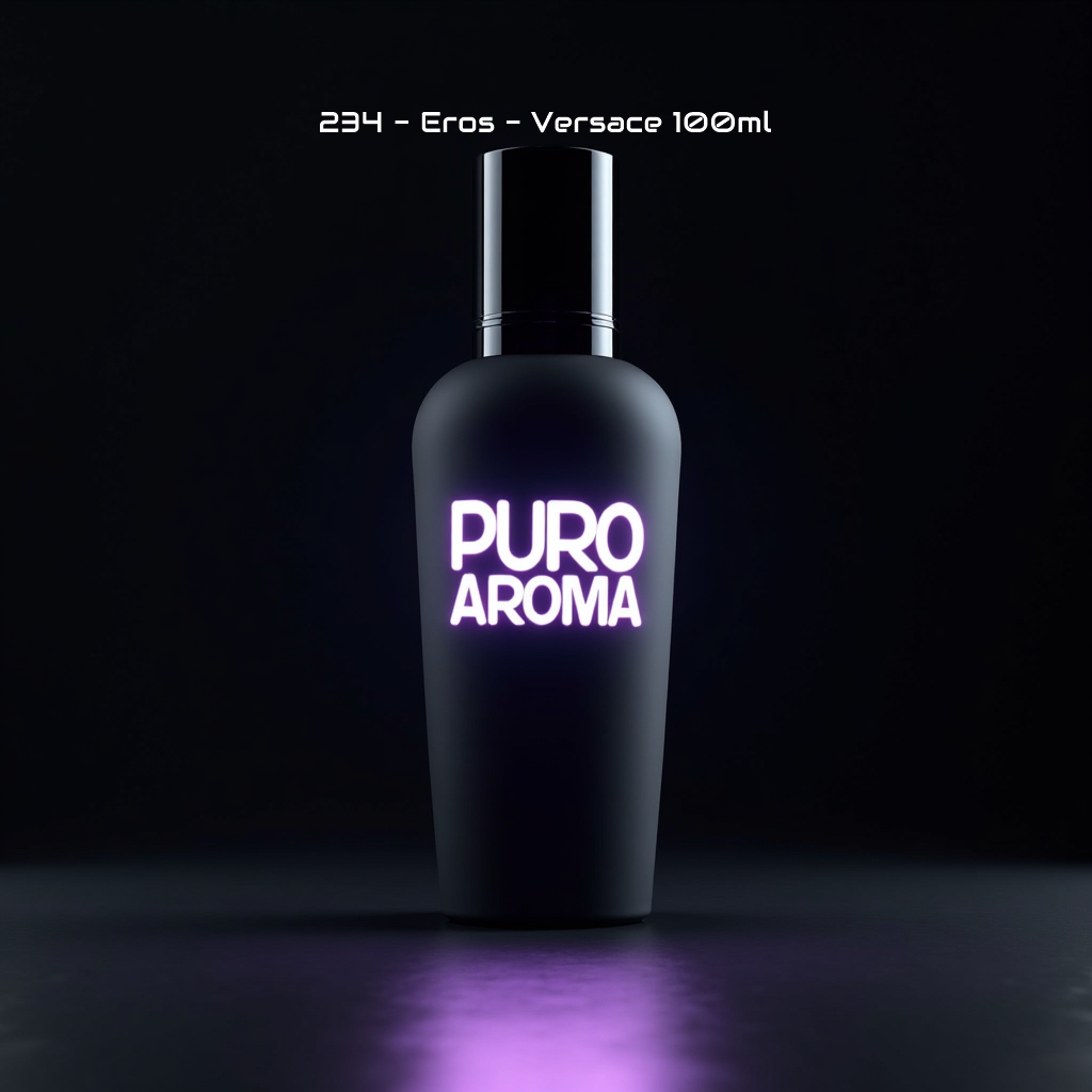 Perfume Nº 234 Masculino - Aromática Fougère - Versace Eros - Vainilla, Aromático, Menta, Verde, Amaderado