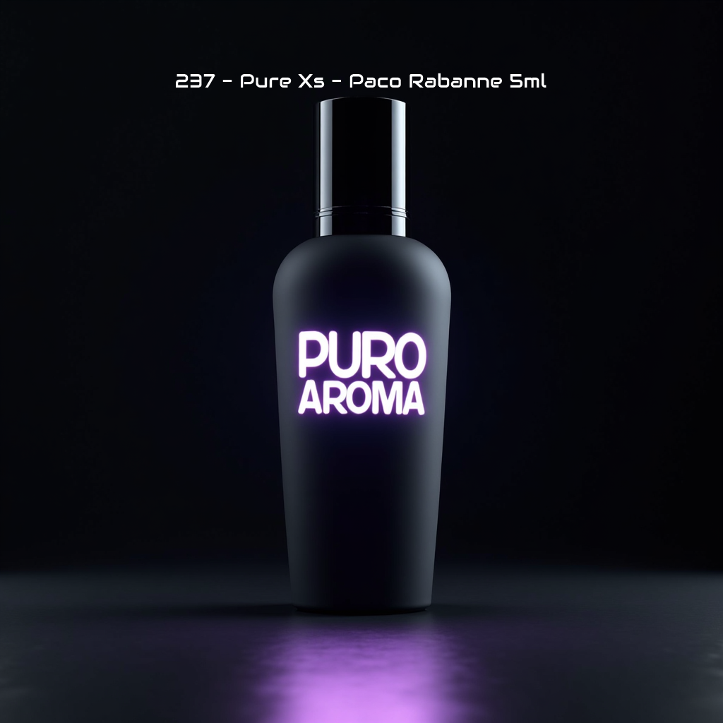 Perfume Nº 237 Masculino - Aromática Especiada - Paco Rabanne Pure Xs - Cálido Especiado, Dulce, Vainilla, Aromático, Canela