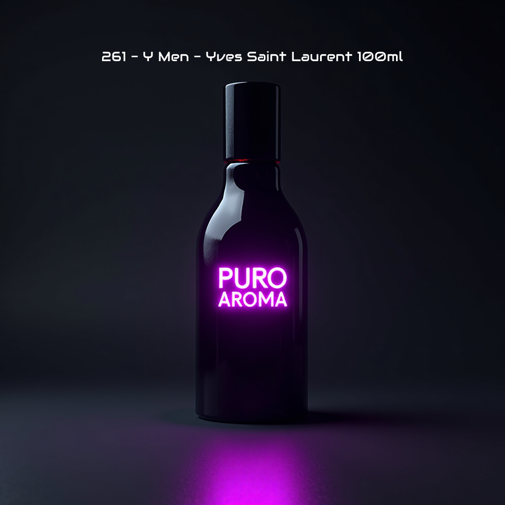 Perfume Nº 261 Masculino - Amaderada Aromática - Yves Saint Laurent Y Men - Aromático, Manzana, Especiado Fresco, Amaderado, Ámbar