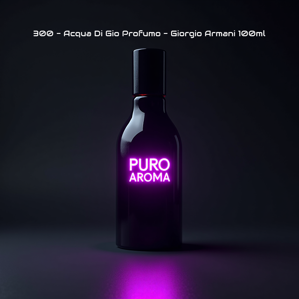 Perfume Nº 300 Masculino - Aromático - Giorgio Armani Acqua Di Gio Profumo - Aromático, Marino, Incienso, Especiado Fresco, Amaderado