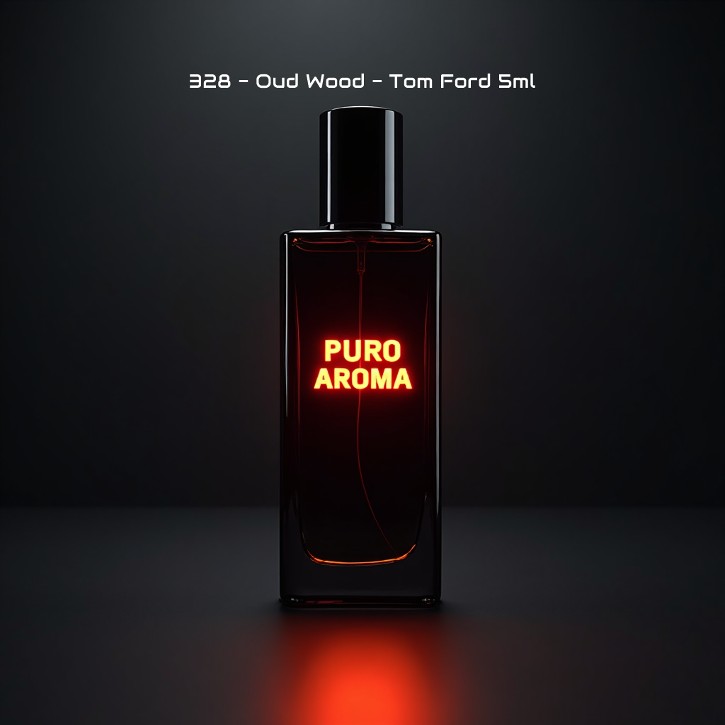 NICHO - Perfume Nº 328 Masculino - Especial - Tom Ford Oud Wood - Amaderado, Oud, Cálido Especiado, Aromático, Balsámico