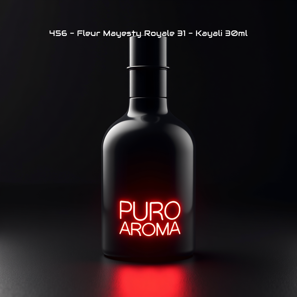 NICHO - Perfume Nº 456 Femenino - Floral Frutal  - Kayali Fleur Mayesty Royale 31 - Rosas, Amaderado, Cuero, Pachulí, Balsámico