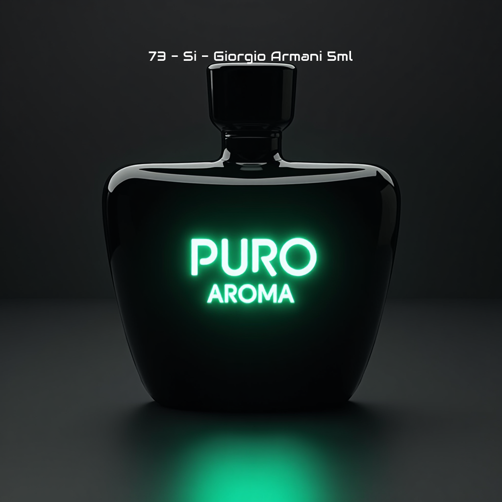 Perfume Nº 73 Femenino - Chipre Frutal - Giorgio Armani Si - Vainilla, Afrutado, Amaderado, Aromático, Pachulí