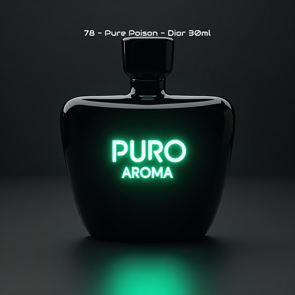 Perfume Nº 78 Femenino - Floral - Dior Pure Poison - Floral Blanco, Cítrico, Ámbar, Amaderado, Atalcado