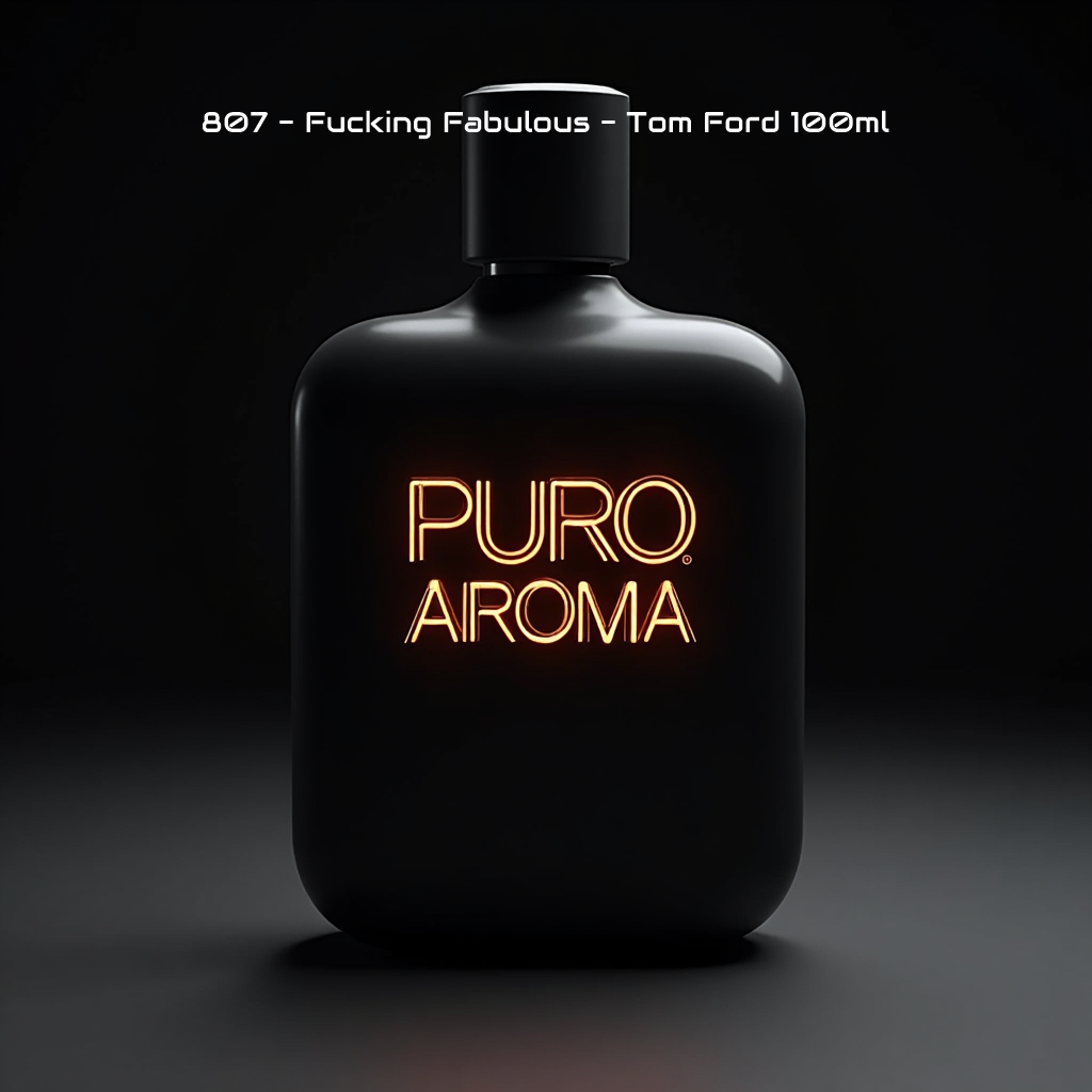 NICHO - Perfume Nº 807 Unisex - Cuero - Tom Ford Fucking Fabulous - Almendrado, Cuero, Amaderado, Lavanda, Vainilla