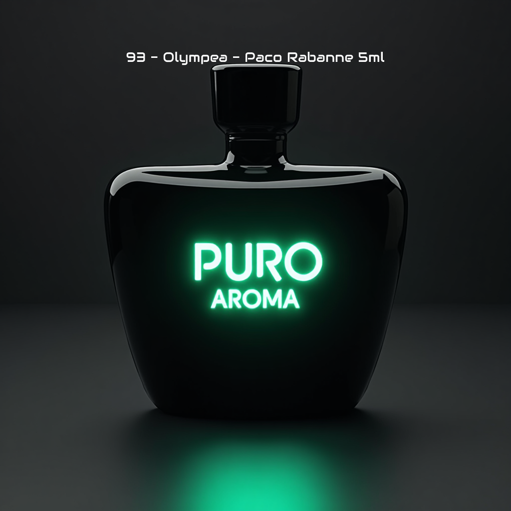 Perfume Nº 93 Femenino - Oriental Floral - Paco Rabanne Olympea - Salado, Vainilla, Floral Blanco, Acuático, Amaderado