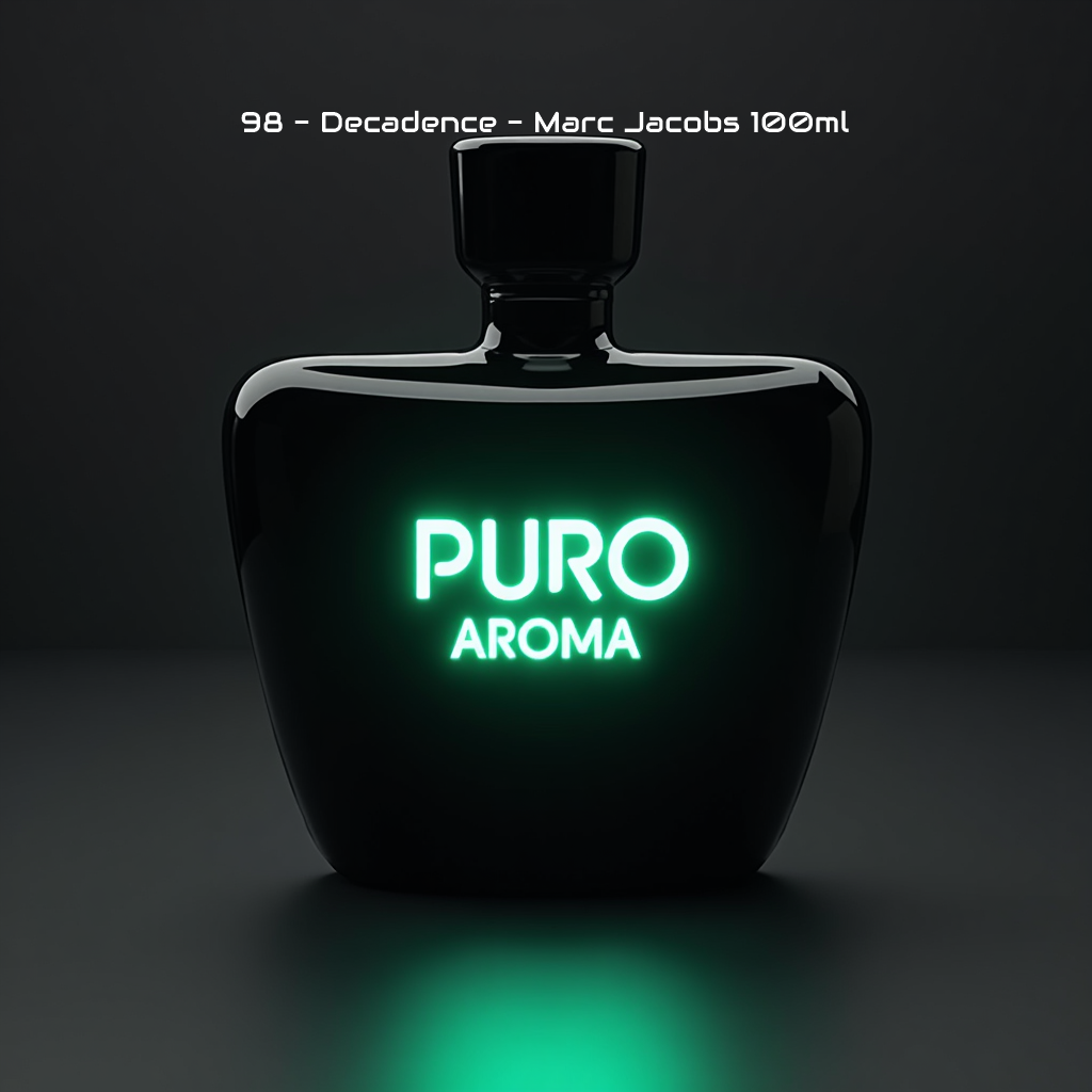 Perfume Nº 98 Femenino - Oriental Floral - Marc Jacobs Decadence - Amaderado, Ámbar, Terroso, Atalcado, Afrutado