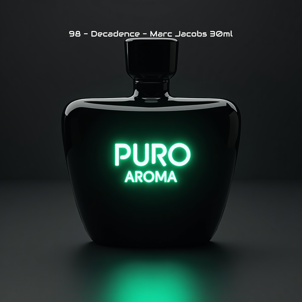 Perfume Nº 98 Femenino - Oriental Floral - Marc Jacobs Decadence - Amaderado, Ámbar, Terroso, Atalcado, Afrutado