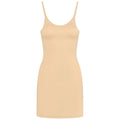 BYE-BRA - SINGLE VESTIDO INVISIBLE BEIGE TALLA S