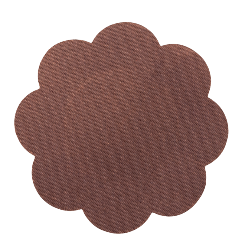 BYE-BRA - PEZONERAS FLOR PACK 3 UDS MARRÓN TALLA M