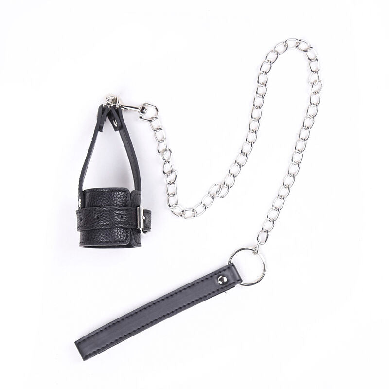 OHMAMA FETISH - FUNDA DE SUJECION PENE CON CORREA