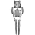 LEG AVENUE - VESTIDO CON LIGUERO Y GUANTES TALLA ÚNICA