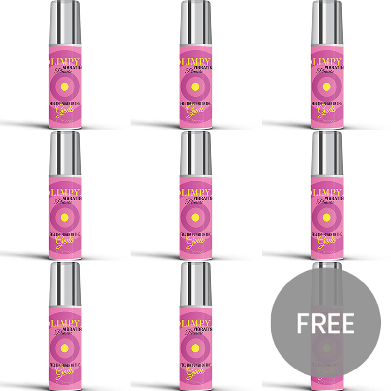 OLIMPYA - VIBRATING PLEASURE POTENTE ESTIMULANTE POWER 8 + 1 GRATIS