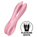 SATISFYER - THREESOME 1 VIBRADOR ROSA