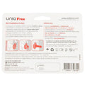UNIQ - FREE PRESERVATIVOS CON ARO PROTECTOR SIN LATEX 3 UNIDADES