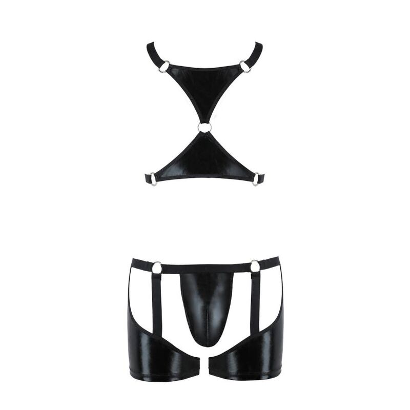 PASSION - 047 SET ARON NEGRO L/XL