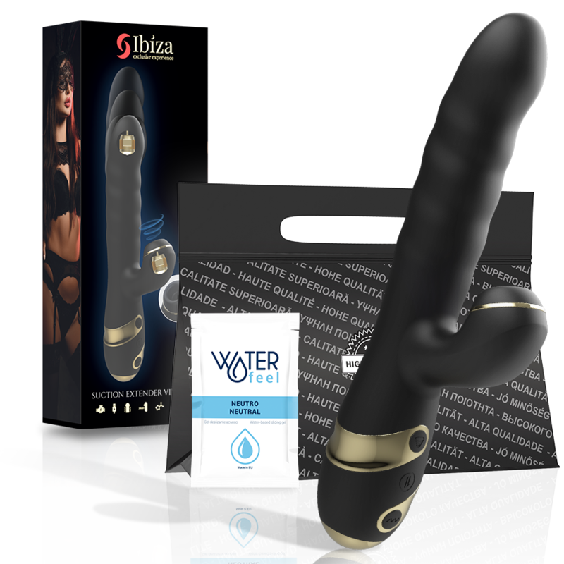 IBIZA - UP & DOWN + VIBRADOR + SUCCIONADOR CLÍTORIS