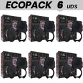 ECOPACK 6 UDS - MIA COLOSSEO ANILLO CONTROL REMOTO NEGRO