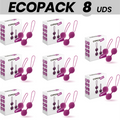 ECOPACK 8 UDS - COVERME KEGEL ENTRENADOR PELVICO LILA