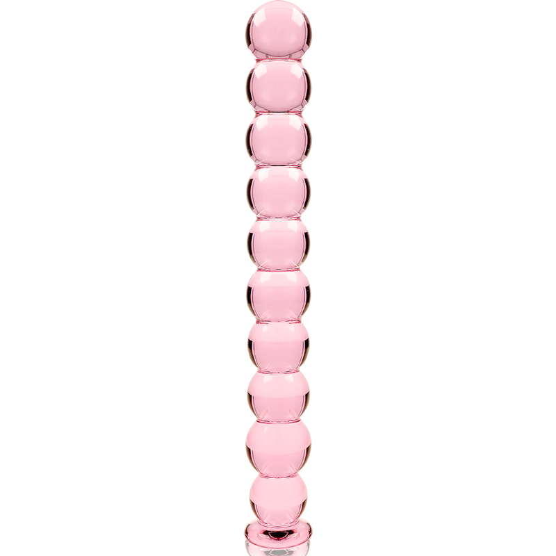 NEBULA SERIES BY IBIZA - MODELO 22 DILDO CRISTAL ROSA 21.5 CM -O- 2.5 CM