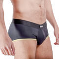 MACHO - MS24A CALZONCILLO BRIEF DARK AMARILLO S