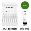 MOQ 110 - BRUMA GEL DESLIZANTE CON ACEITE DE SEMILLA EFECTO CALOR SABOR CANNABIS - 100 ML
