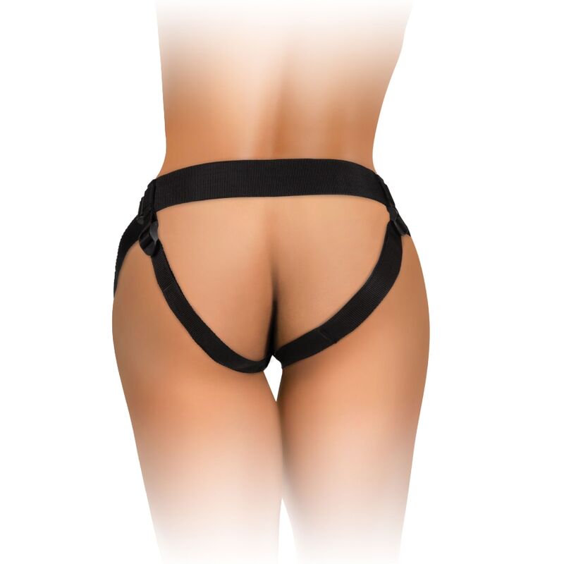 KING COCK - ÉLITE ARNÉS AJUSTABLE CONFORTABLE CON DILDO 17.8 CM