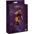 MOONLIGHT - MODELO 2 BODYSTOCKING NEGRO TALLA ÚNICA / PLUS SIZE