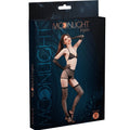 MOONLIGHT - MODELO 20 SET PICANTE 5 PIEZAS NEGRO TALLA ÚNICA