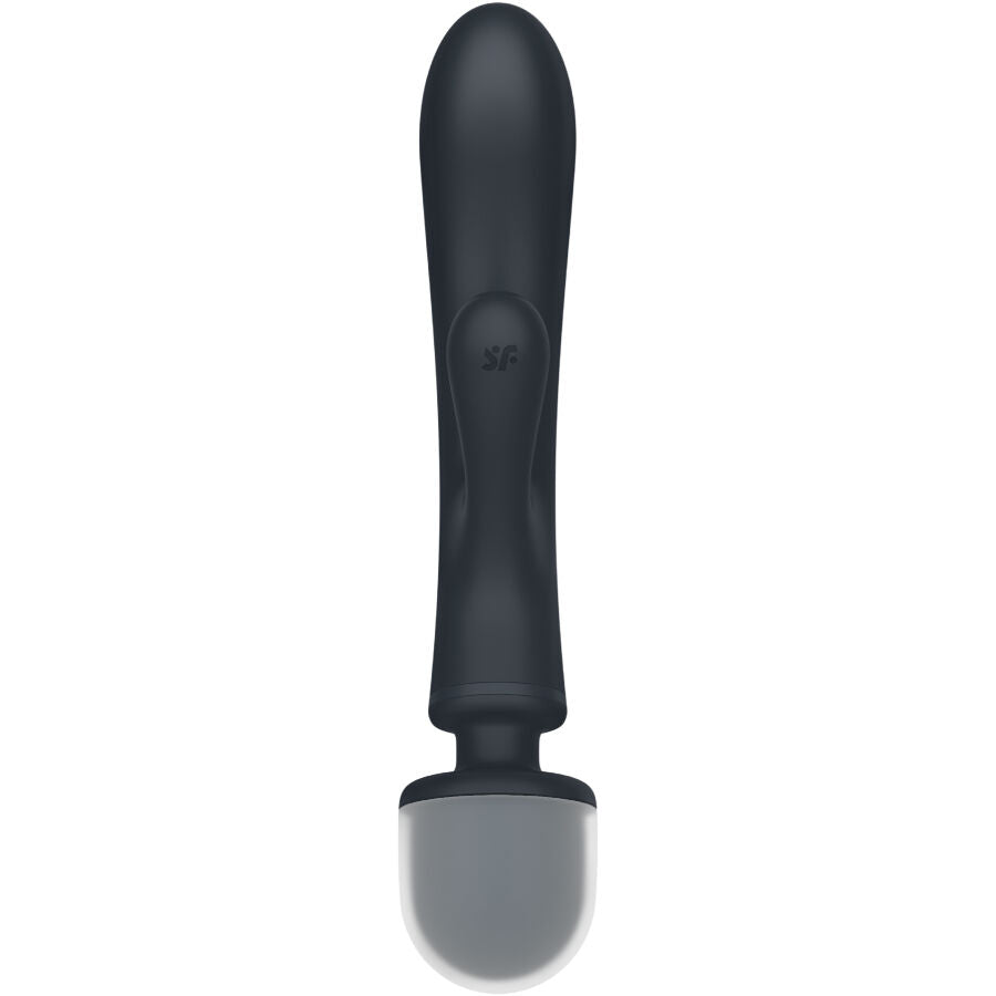SATISFYER - TRIPLE LOVER MASAJEADOR VIBRADOR RABBIT GRIS