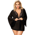 BRUMA SECRET - EVA BABYDOLL TRANSPARENCIA LAZADA NEGRO XL/XXL