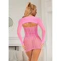 SUBBLIME - 952471 VESTIDO DE REJILLA ROSA TALLA ÚNICA