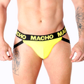 MACHO - MX25A JOCK AMARILLO LYCRA M