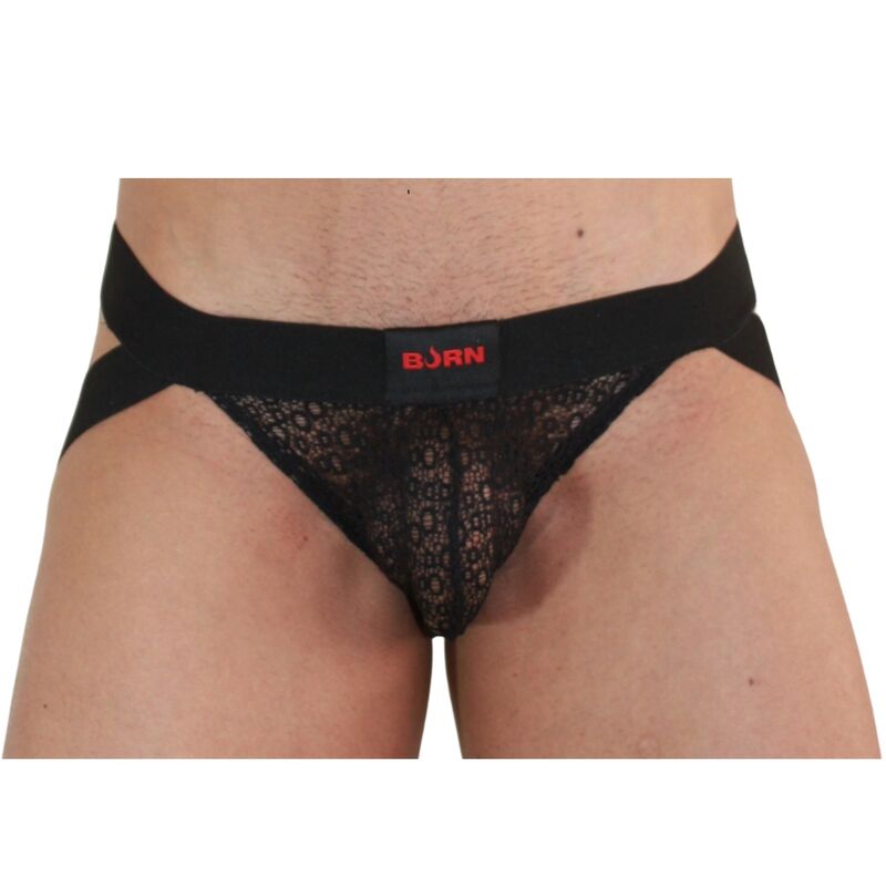 BURN - 005 JOCK LENCERO NEGRO L