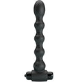 PRETTY LOVE - LYNN PLUG ANAL SILICONA 10 VIBRACIONES NEGRO