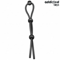 ADDICTED TOYS - CUERDA SILICONA PARA EL PENE DE LAZO TRIPLE