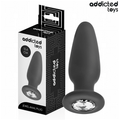 ADDICTED TOYS - PLUG ANAL CON JOYA SILICONA TALLA L 12,6 CM