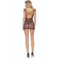 PASSION - BS111 BODYSTOCKING ENCAJE NEGRO