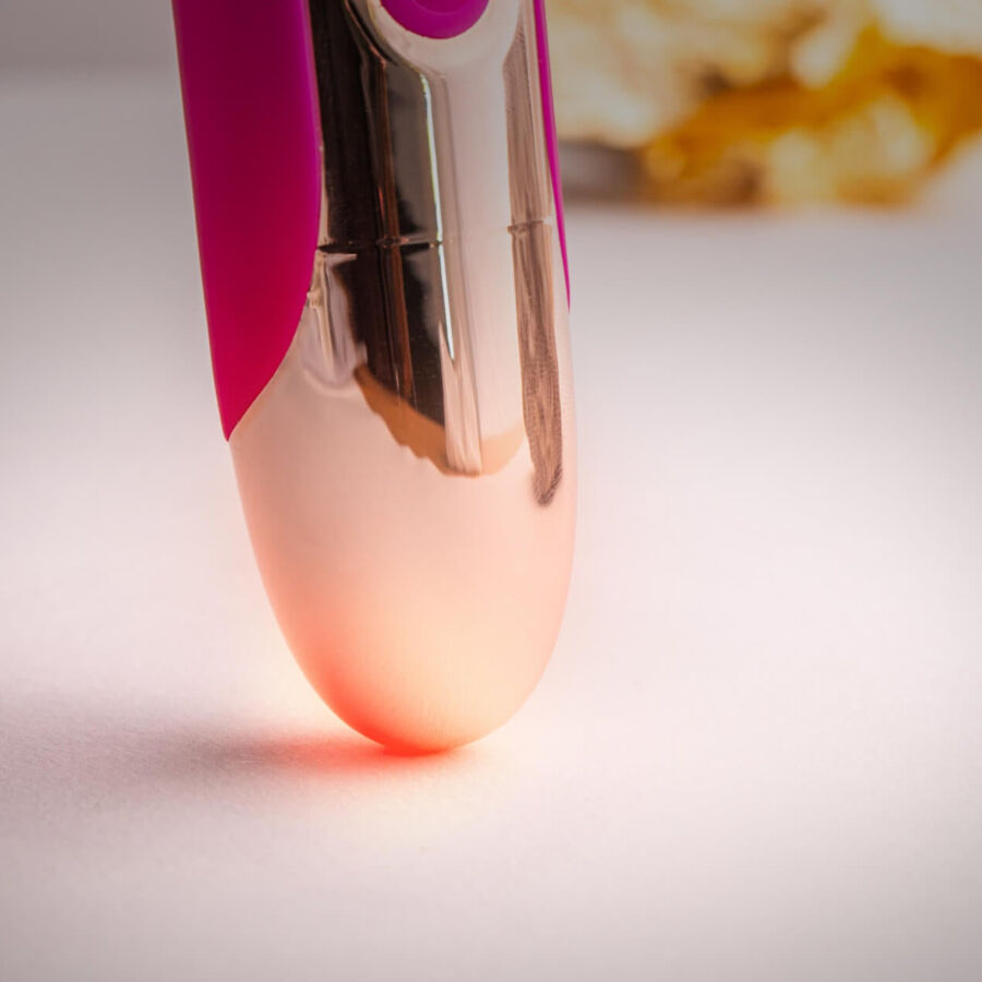 ROCKS- OFF - ORIEL VIBRADOR WAND FLEXIBLE FUCSIA
