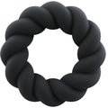 ROCKS- OFF - TWIST ANILLO MASTURBADOR SILICONA NEGRO