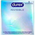 DUREX - PRESERVATIVOS INVISIBLE ULTRA FINO 3 UNIDADES