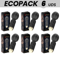 ECOPACKS 6 UDS - IBIZA VIBRADOR MASAJEADOR WAND DE BOLSILLO