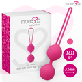 MORESSA - OSIAN TWO ENTRENAMIENTO SUELO PELVICO 101gr PREMIUM SILICONA ROSA