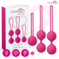 MORESSA - OSIAN SET PREMIUM SILICONA ROSA (Osian One - 51 g | Osian Two - 101 g | Osian Three 85 g)