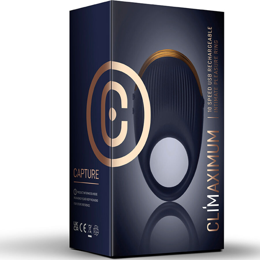 CLIMAXIMUM - CAPTURE ANILLO VIBRADOR PARA PENE SENSORIAL